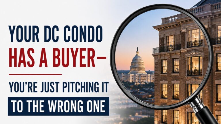 Your DC Condo Has a Buyer — Washington D.C. condo selling guide hero image